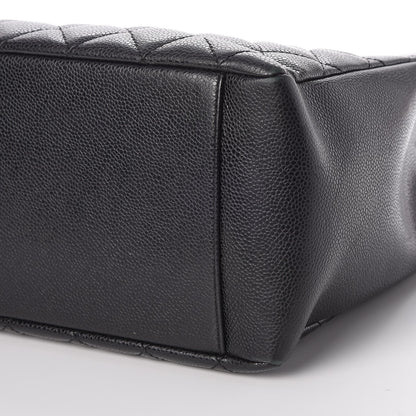 Chanel Caviar Quilted Grand Shopping Tote GST Black 8 of 12