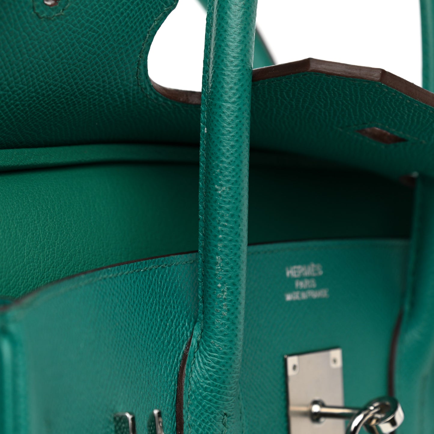 Epsom Birkin 35 Bleu Paon