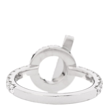 Hermes 18K White Gold Diamond Finesse Ring 51 5.75 3 of 6