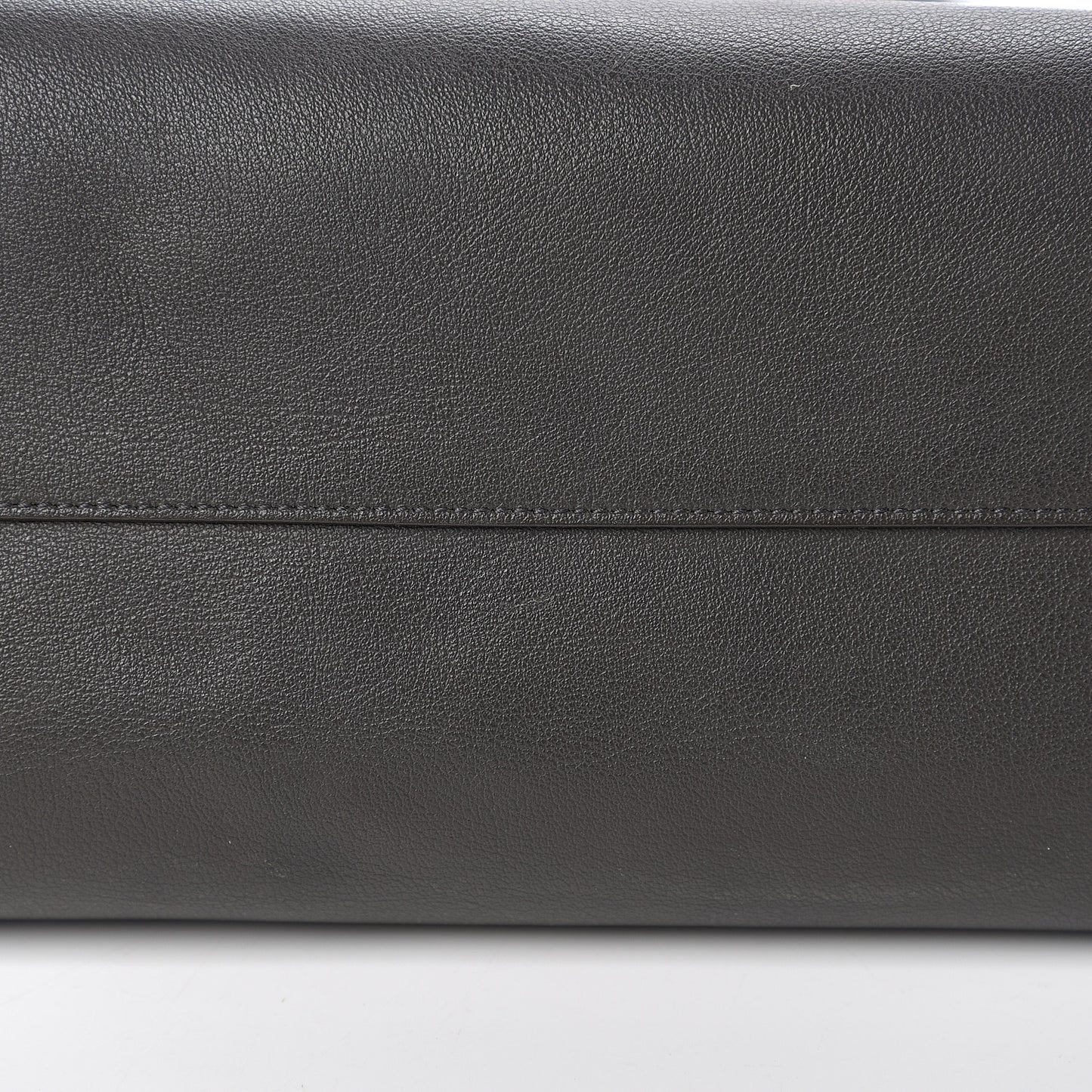 Calfskin Large Shopping Tote Dark Grey