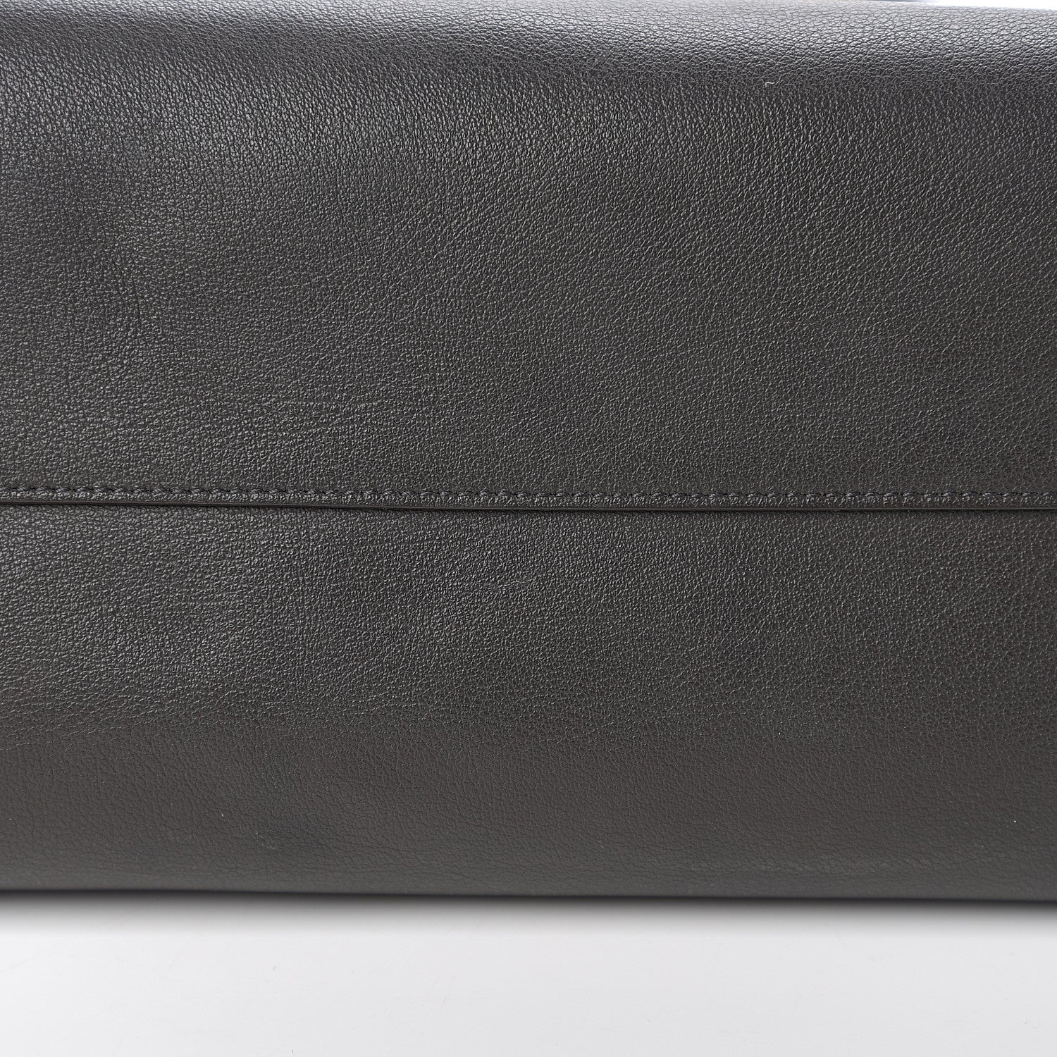 Saint Laurent Calfskin Large Shopping Tote Dark Grey 17 of 18