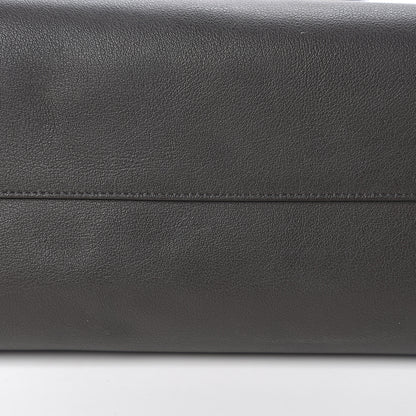 Saint Laurent Calfskin Large Shopping Tote Dark Grey 17 of 18