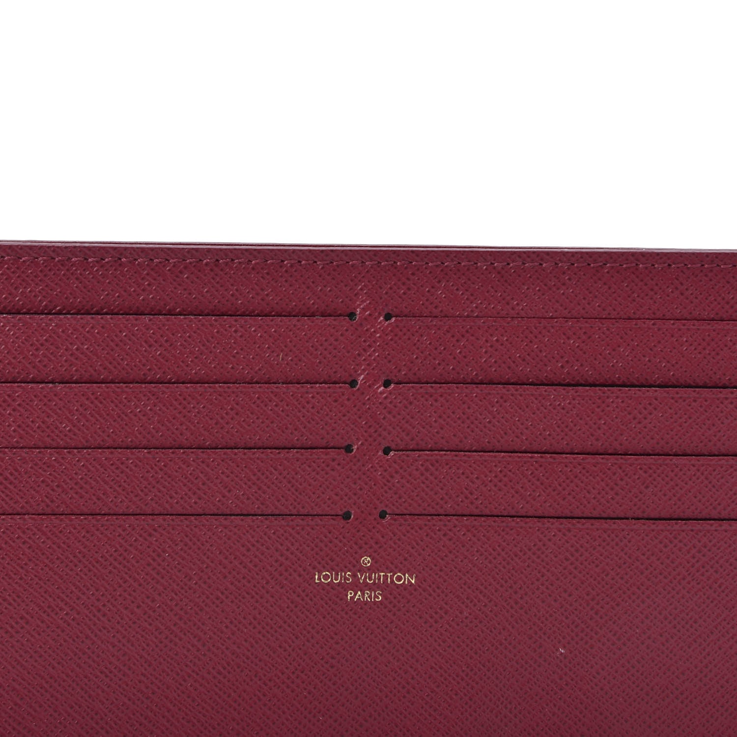Louis Vuitton Calfskin Felicie Card Holder Insert Fuchsia 7 of 7