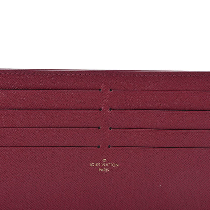 Louis Vuitton Calfskin Felicie Card Holder Insert Fuchsia 7 of 7