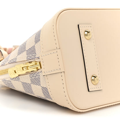 Louis Vuitton Damier Azur Braided Alma BB 8 of 8