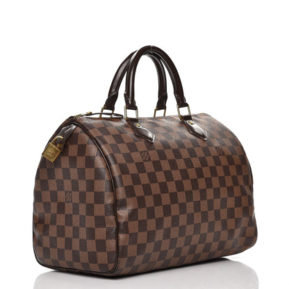 Louis Vuitton Damier Ebene Speedy 30 3 of 15