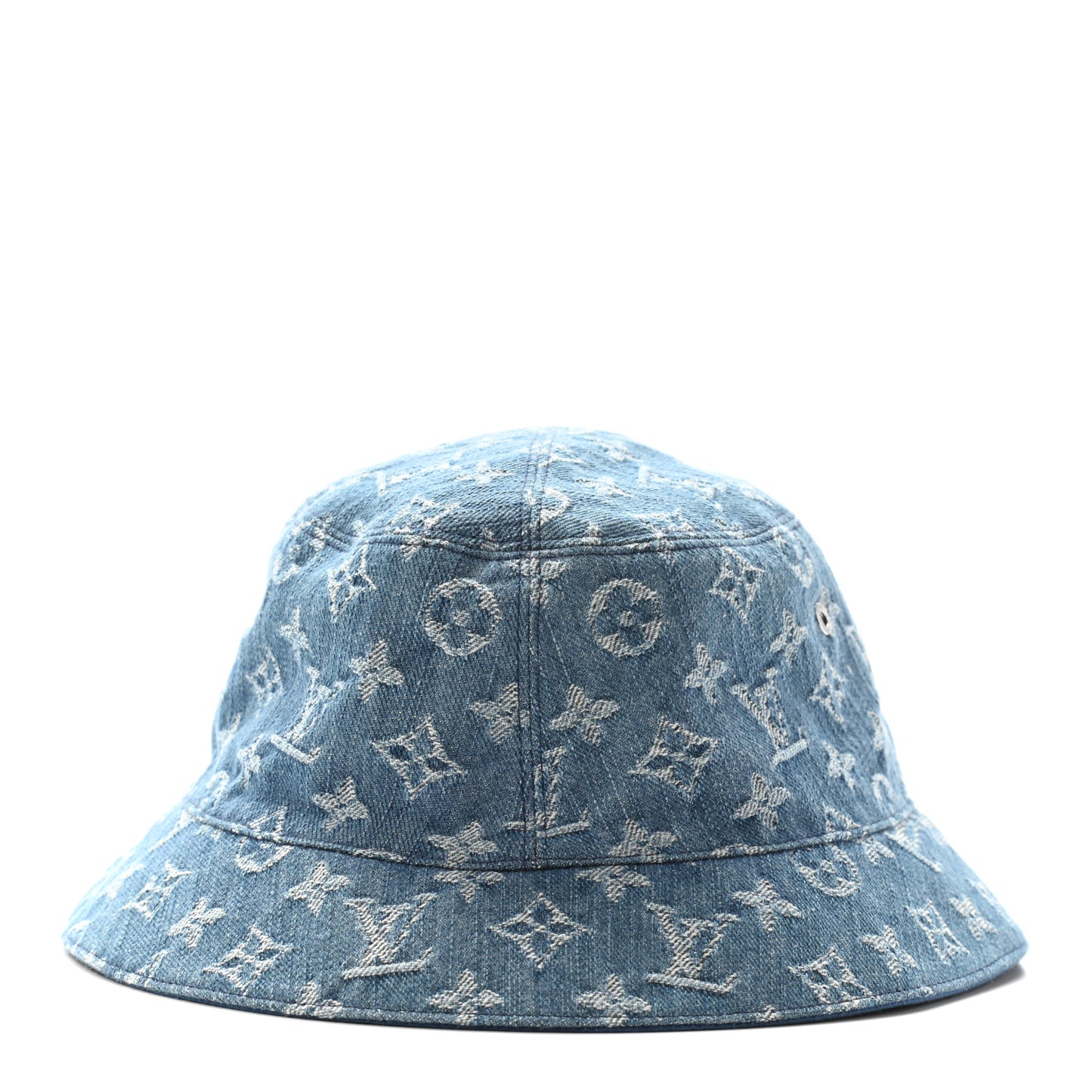Monogram Denim Transformable Bob Bucket Hat 58 Blue