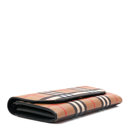 Burberry Vintage Check Halton Wallet Black 4 of 10