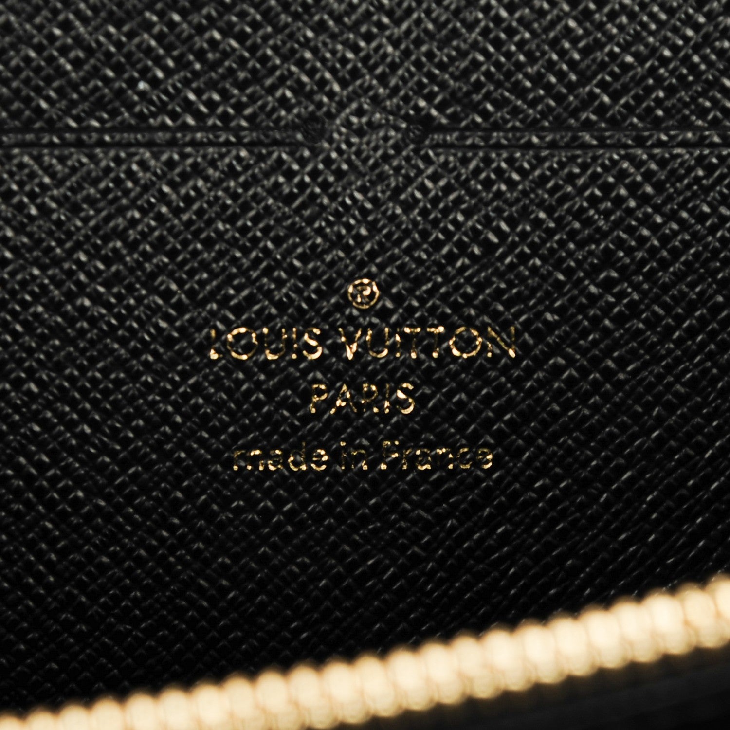 Louis Vuitton Calfskin Colored Monogram Zippy Wallet Blue Black 6 of 7