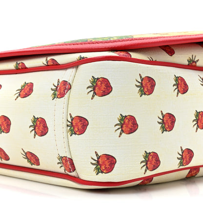 Gucci Coated Canvas Love Parade Kids Strawberry Fairy Messenger Bag Multicolor 9 of 9