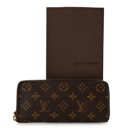 Louis Vuitton Monogram Clemence Wallet Freesia 7 of 7