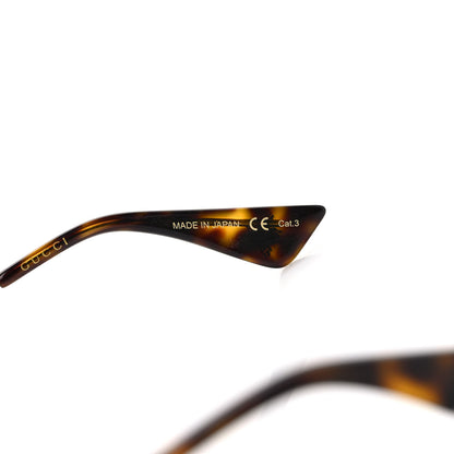 Gucci Acetate Web Aviator Sunglasses GG0062S Green Red 5 of 7