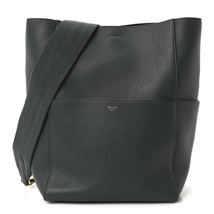 Celine Soft Grained Calfskin Sangle Bucket Bag Amazone 1 of 9