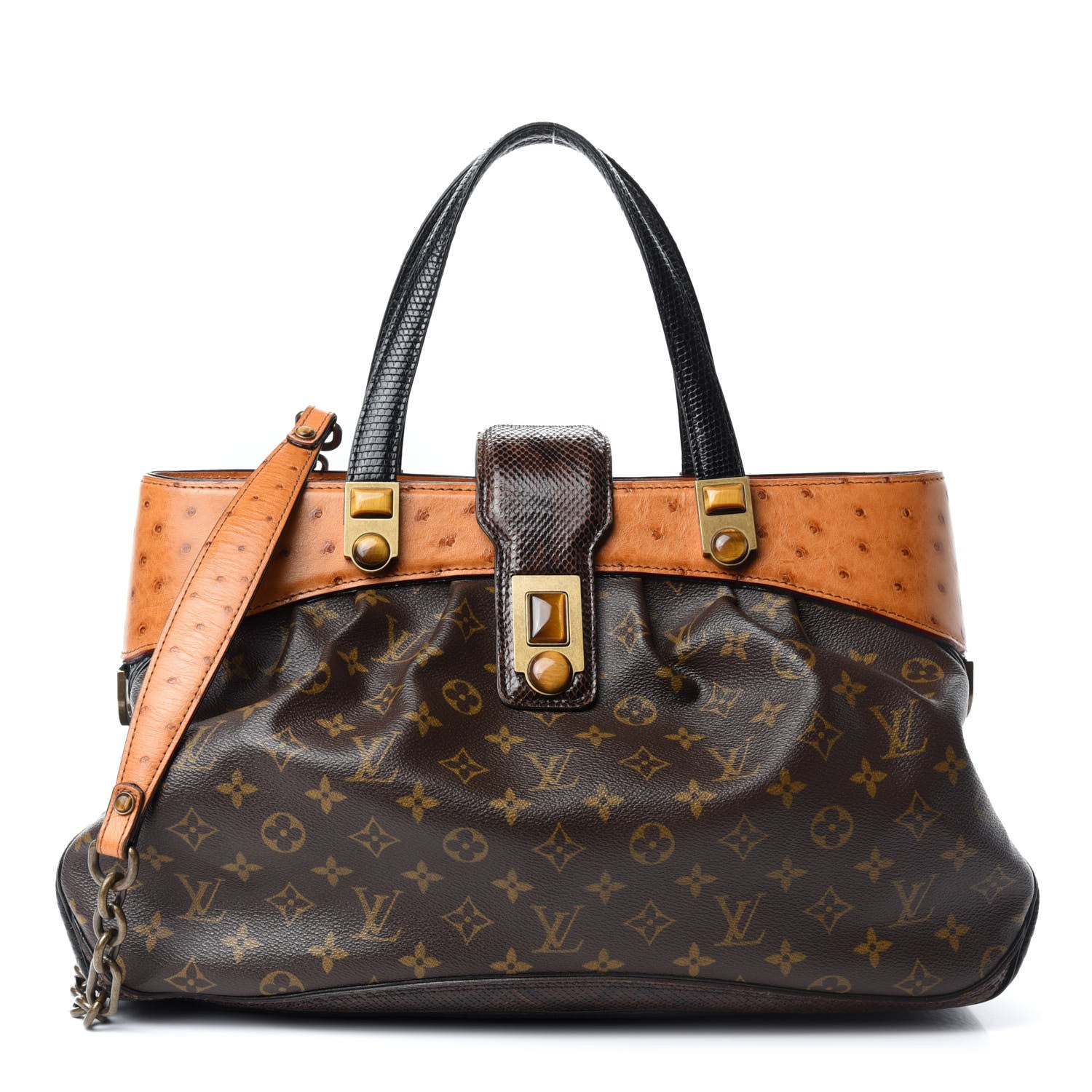 Louis Vuitton Monogram Ostrich Oskar Waltz 1 of 9