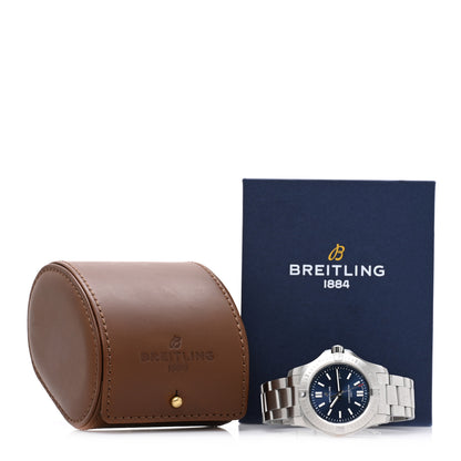 Breitling Stainless Steel 44mm Colt Chronometer Automatic Watch Blue A17388 5 of 5