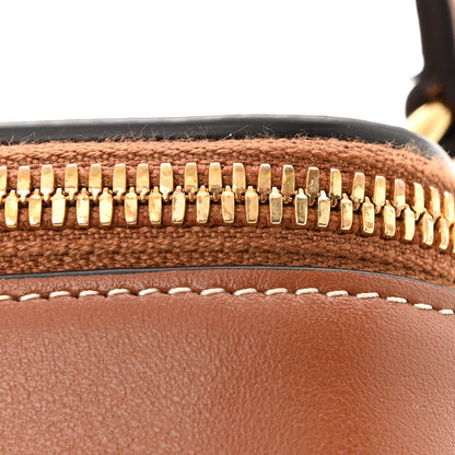 Celine Smooth Calfskin Cuir Triomphe Mini Vanity Case Tan 15 of 16