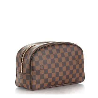 Louis Vuitton Damier Ebene Toiletry Bag 25 3 of 7