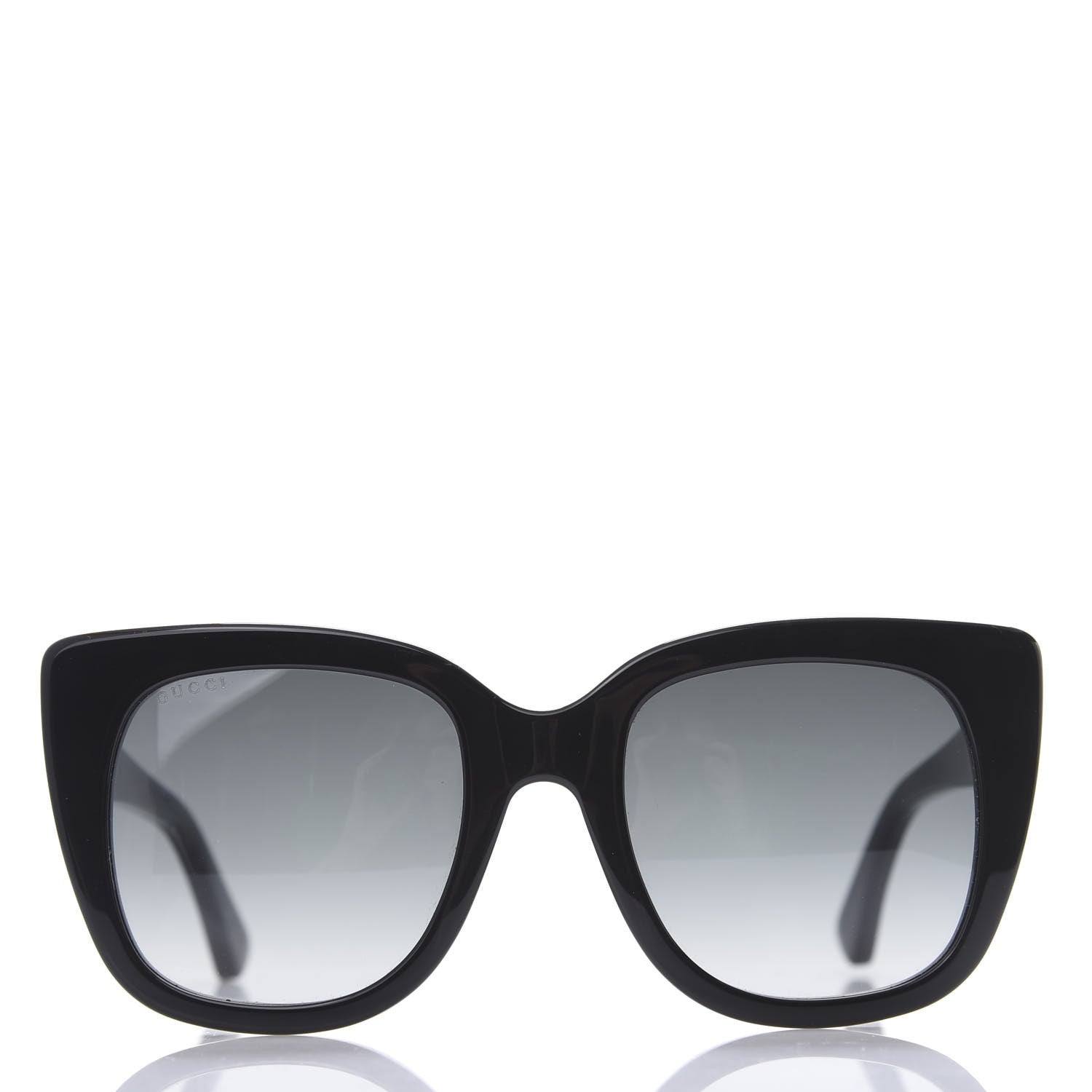 Gucci Acetate Cat Eye GG0163/S Sunglasses Black 2 of 8