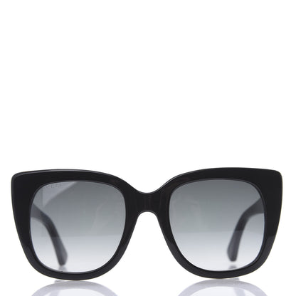 Gucci Acetate Cat Eye GG0163/S Sunglasses Black 2 of 8