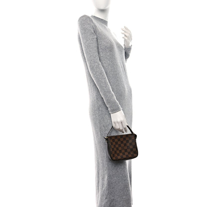 Louis Vuitton Damier Ebene Trousse Make Up Bag Pochette 2 of 8