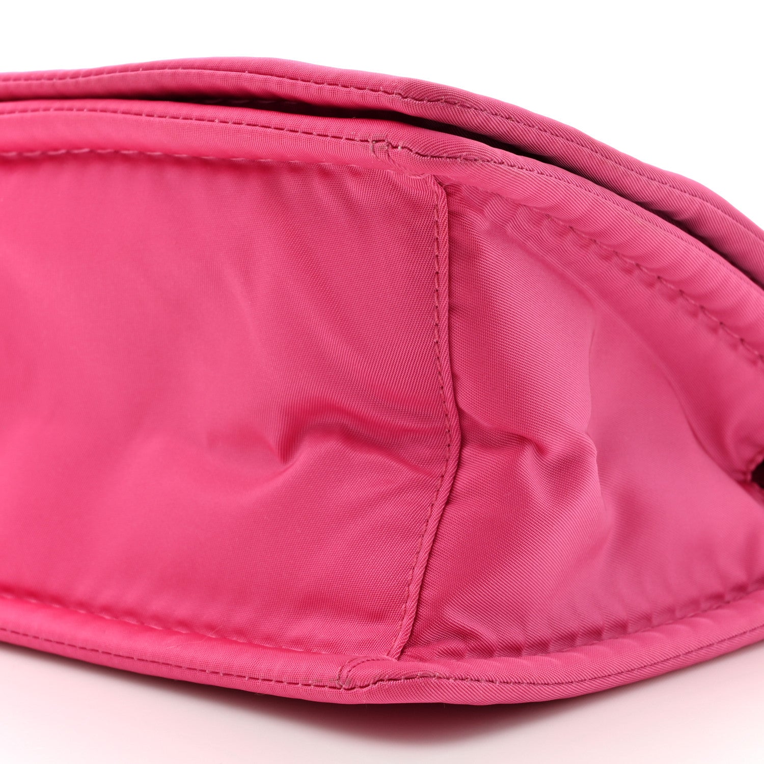 Prada Nylon Tessuto Small Chain Shoulder Bag Fuxia 8 of 13