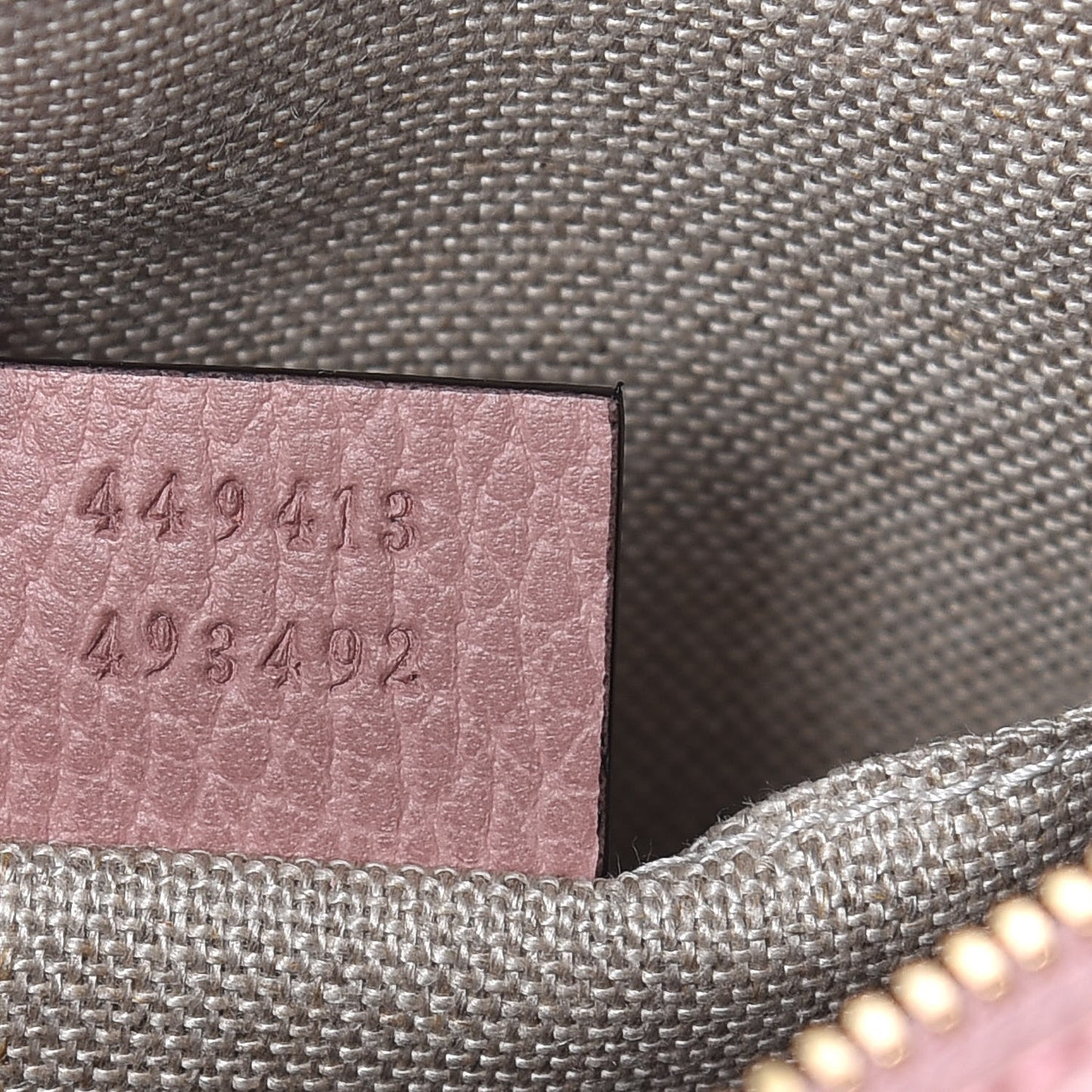 Monogram Mini Bree Messenger Bag Beige Soft Pink