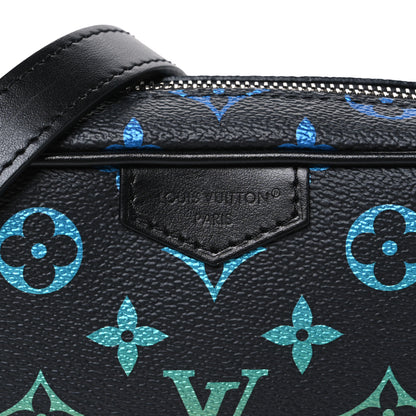Louis Vuitton Monogram Iridescent Trocadero Wearable Wallet Black 6 of 8
