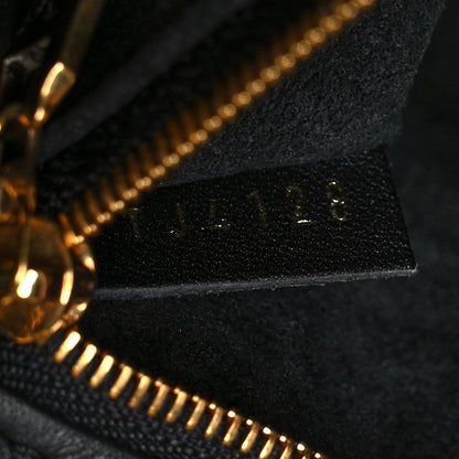 Louis Vuitton Calfskin New Wave Chain Tote Black 7 of 10