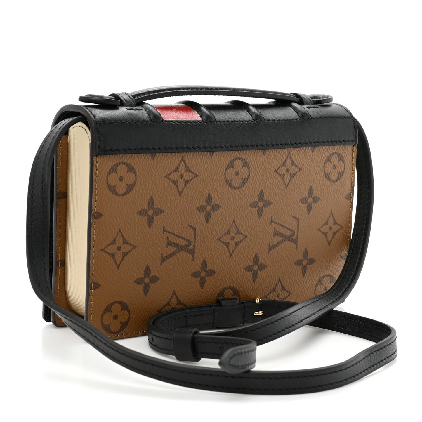 Reverse Monogram Book Chain Wallet