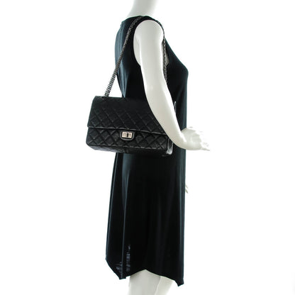Chanel Aged Calfskin Quilted 2.55 Reissue 226 Flap Black 2 of 7