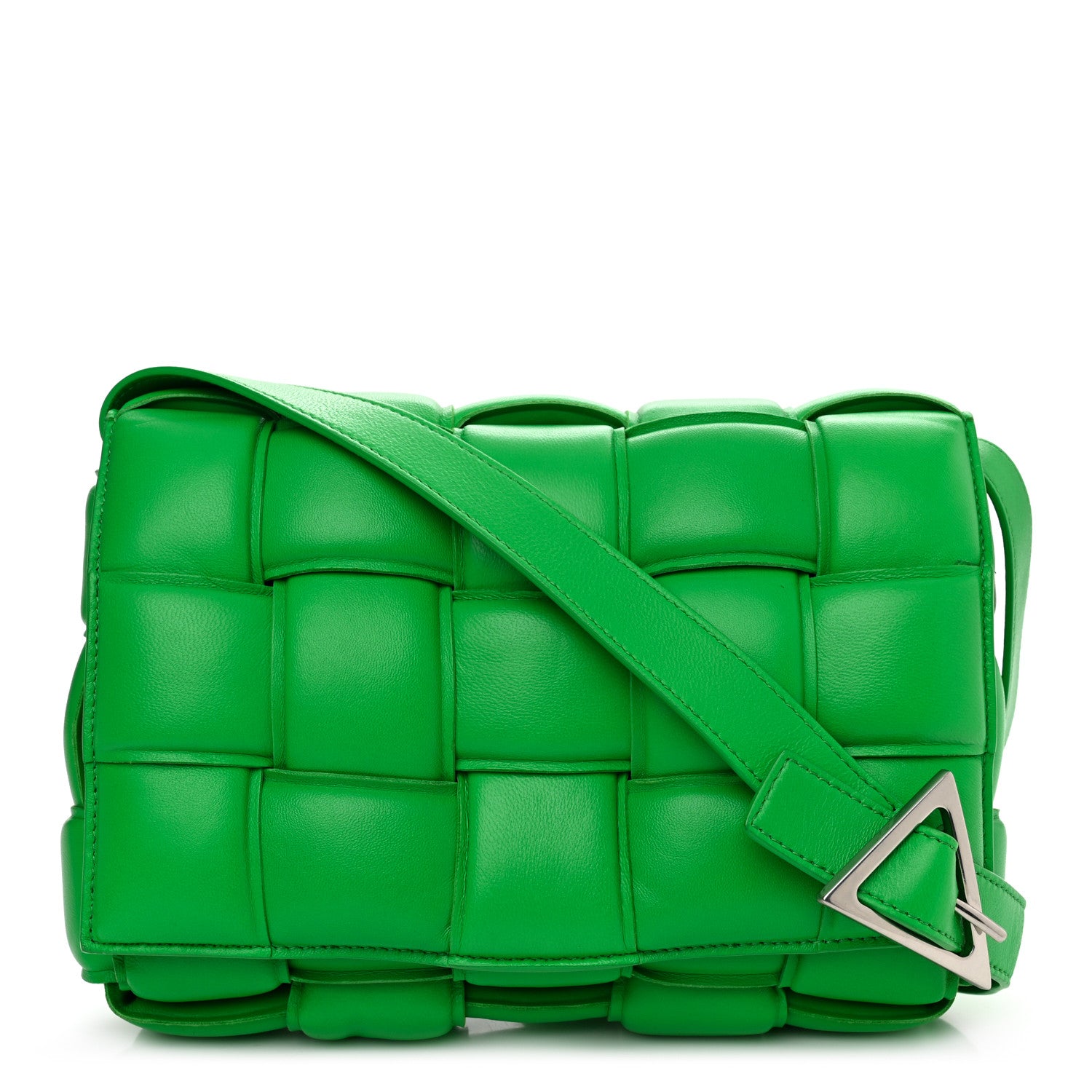 Bottega Veneta Nappa Maxi Intreccio Padded Cassette Crossbody Bag Parakeet 1 of 13