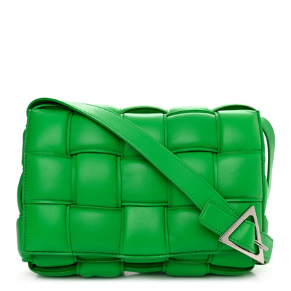 Bottega Veneta Nappa Maxi Intreccio Padded Cassette Crossbody Bag Parakeet 1 of 13