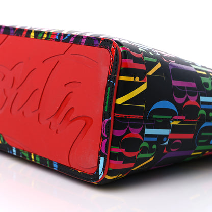 Christian Louboutin Calfskin Cabata Tote Black Multicolor 9 of 11