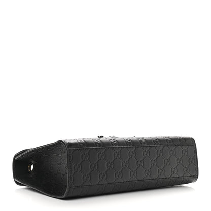 Gucci Guccissima Medium Emily Chain Shoulder Bag Black 4 of 9