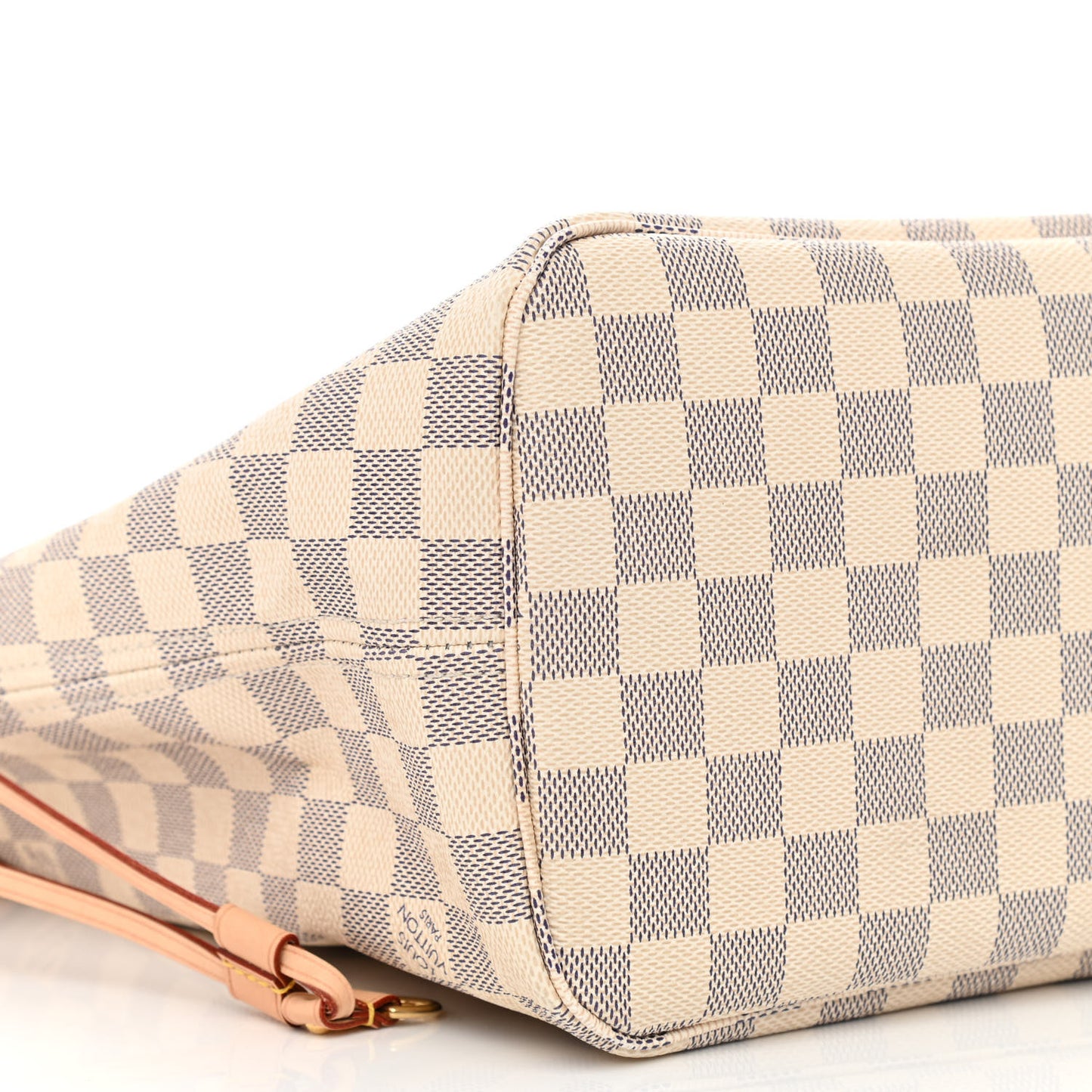 Damier Azur Neo Neverfull MM Rose Ballerine