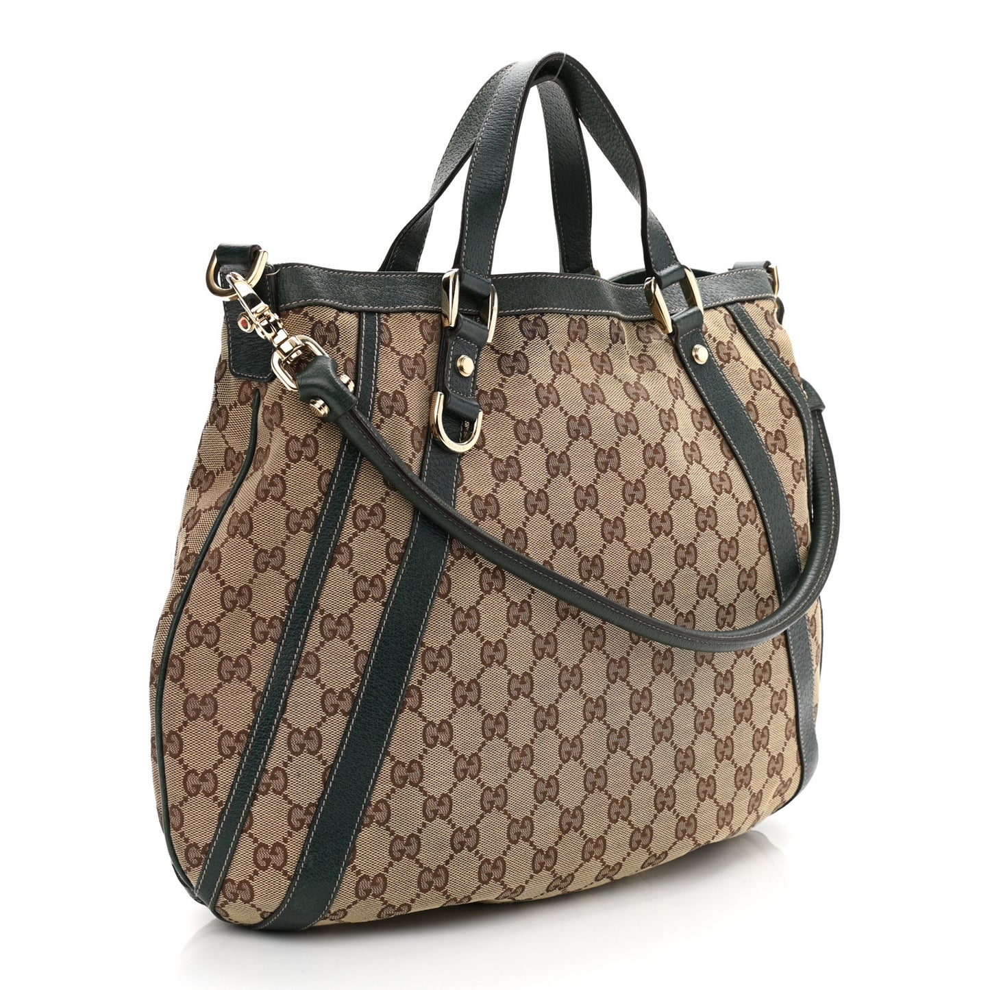 Monogram Medium Abbey Convertible Tote Green