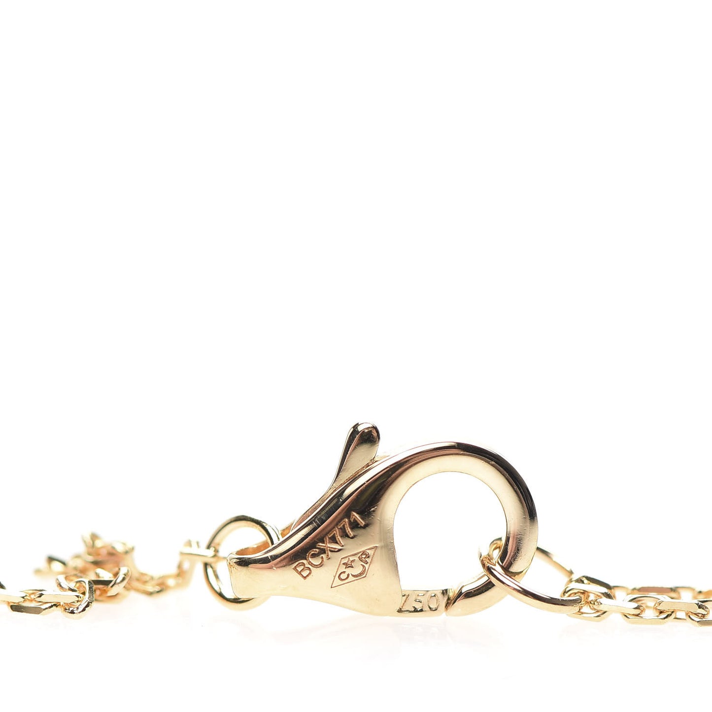 18K Yellow Gold Diamond XS D'Amour Pendant Necklace
