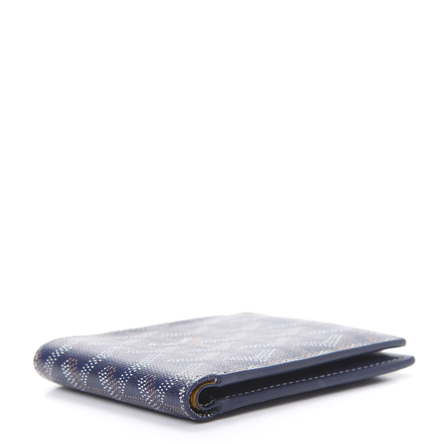 Goyardine Bi-Fold Wallet Navy