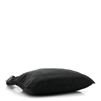 Prada Nylon Vela Flat Messenger Bag Black 4 of 10