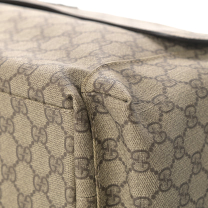 Gucci GG Plus Monogram Messenger Diaper Bag Dark Brown 11 of 16