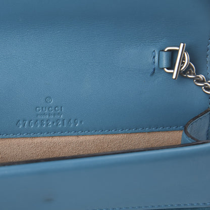 Gucci Velvet Super Mini Dionysus Shoulder Bag Pavone Cyan 5 of 7