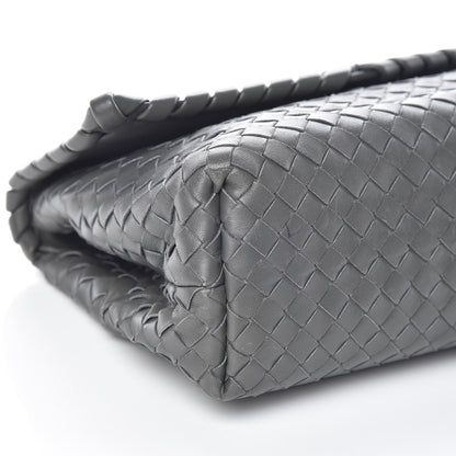 Bottega Veneta Nappa Intrecciato Medium Olimpia Bag Light Grey 9 of 11