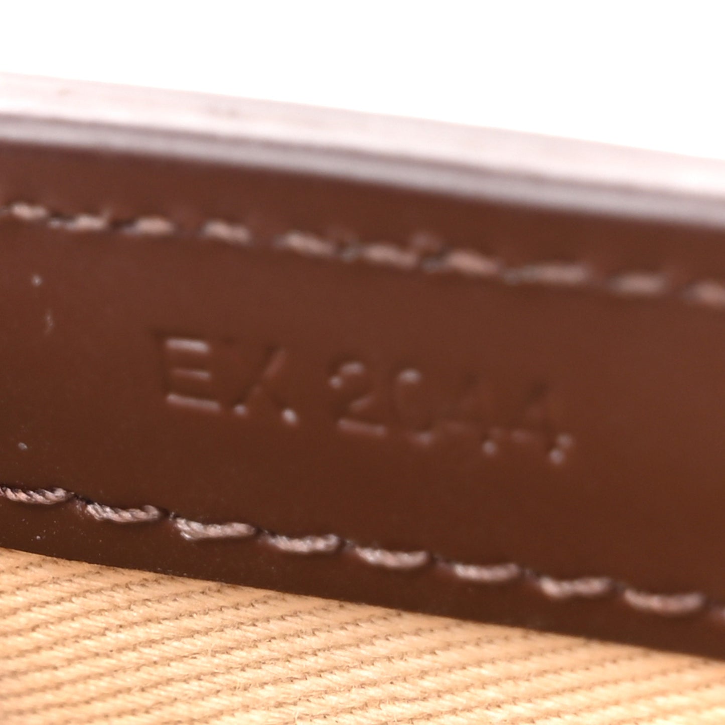 Smooth Calfskin Le Bambino Dark Brown