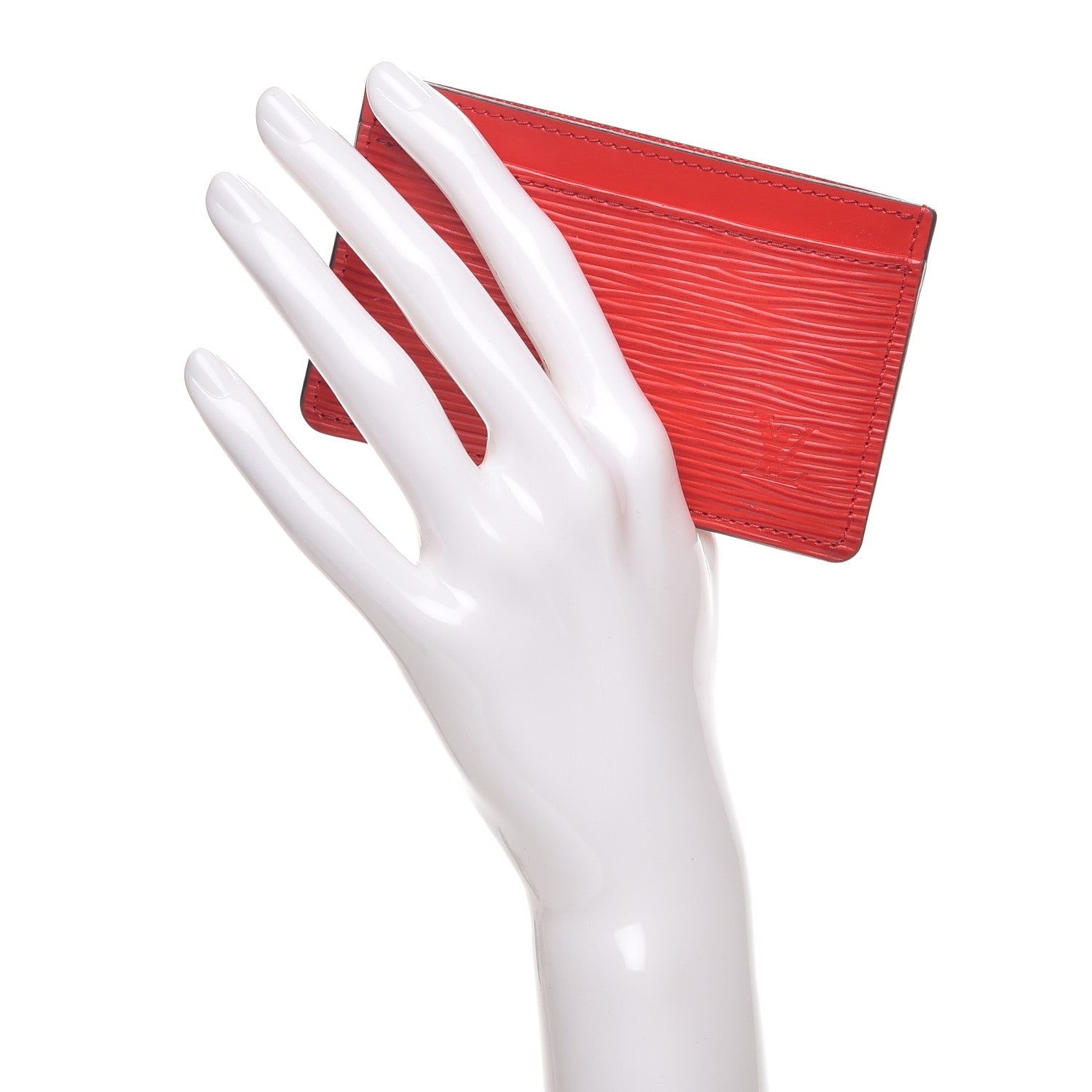 Louis Vuitton Epi Card Holder Coquelicot 2 of 7