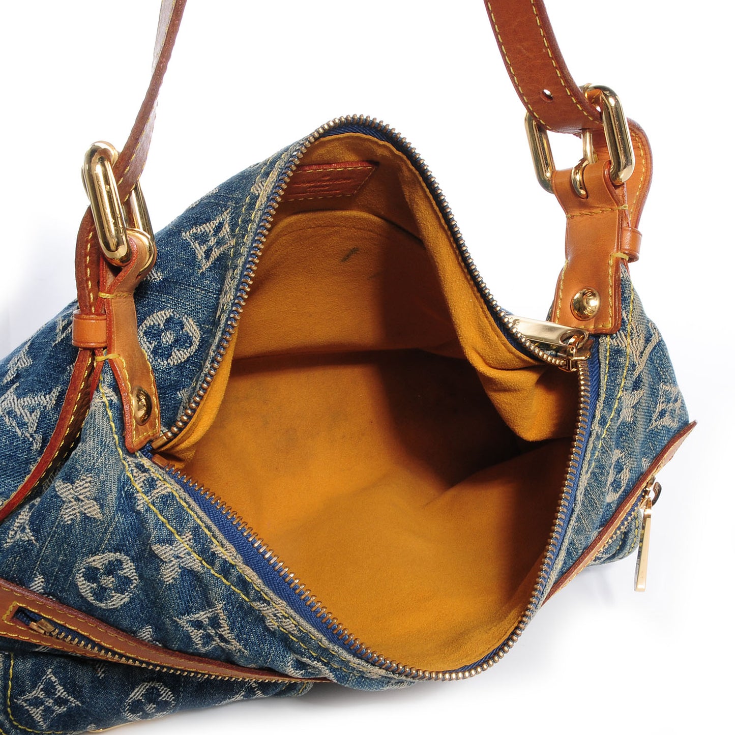 Monogram Denim Baggy PM Blue