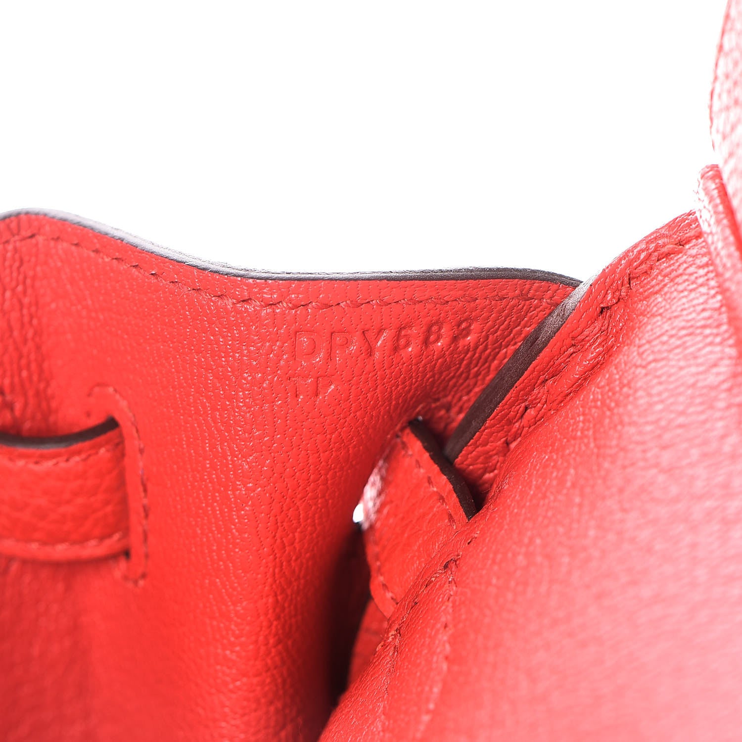 Hermes Togo Birkin 25 Rouge De Coeur 17 of 31