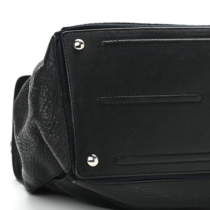 Saint Laurent Calfskin Canvas Medium Muse Two Black 8 of 12