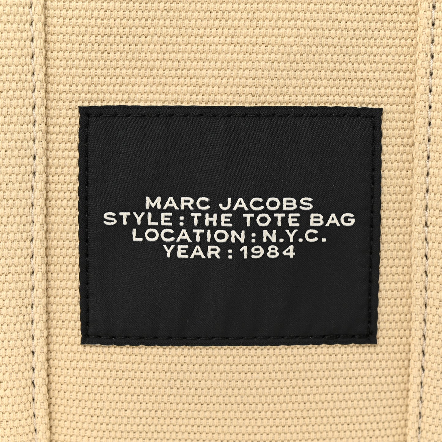 Jacquard Small The Traveler Tote Bag Warm Sand