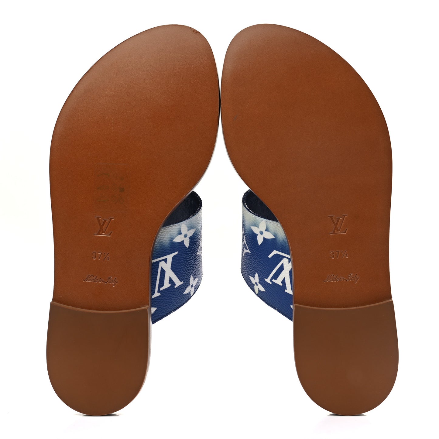 Monogram Escale Palma Sandals 37.5 Blue