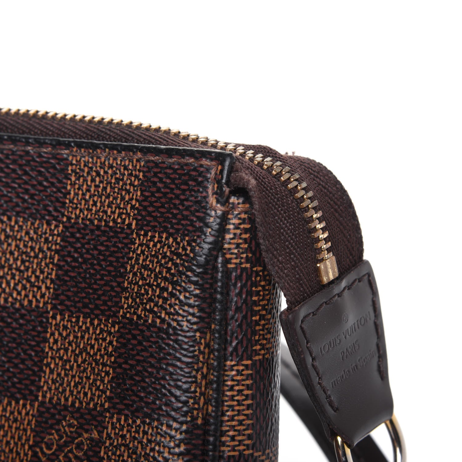 Louis Vuitton Damier Ebene Pochette Accessories NM 19 of 23